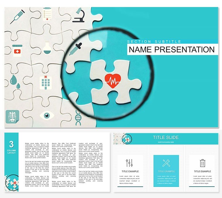 Health Hospital Keynote Template: Presentation Design