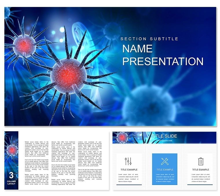 Viruses Microbiology Keynote Themes | Presentation Template