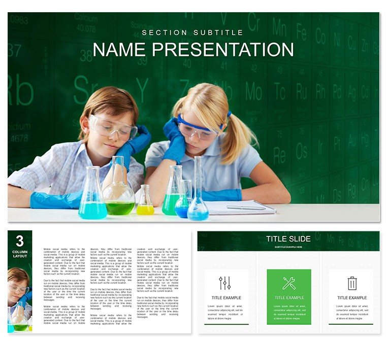 Chemistry Educational Keynote themes - Template