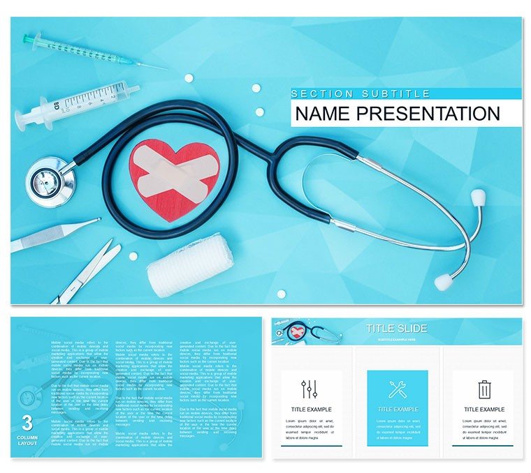 Doctors Instruments Keynote template - Themes