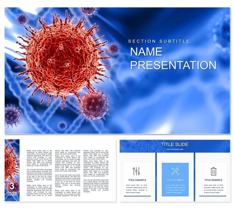 Types of Viral Diseases - Infectious Diseases Keynote template