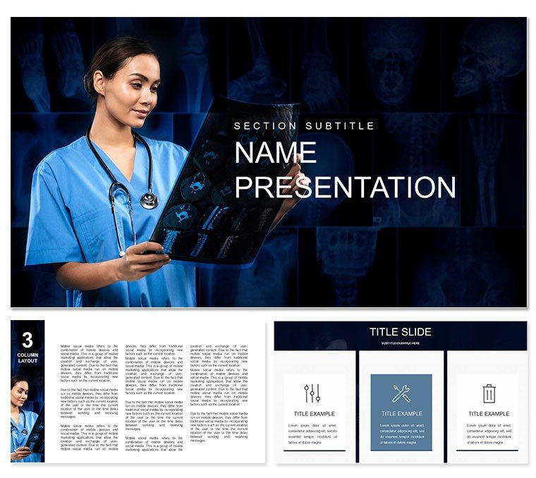 Unlocking Precision in Diagnostic X-Ray Procedures - Doctor Keynote Template