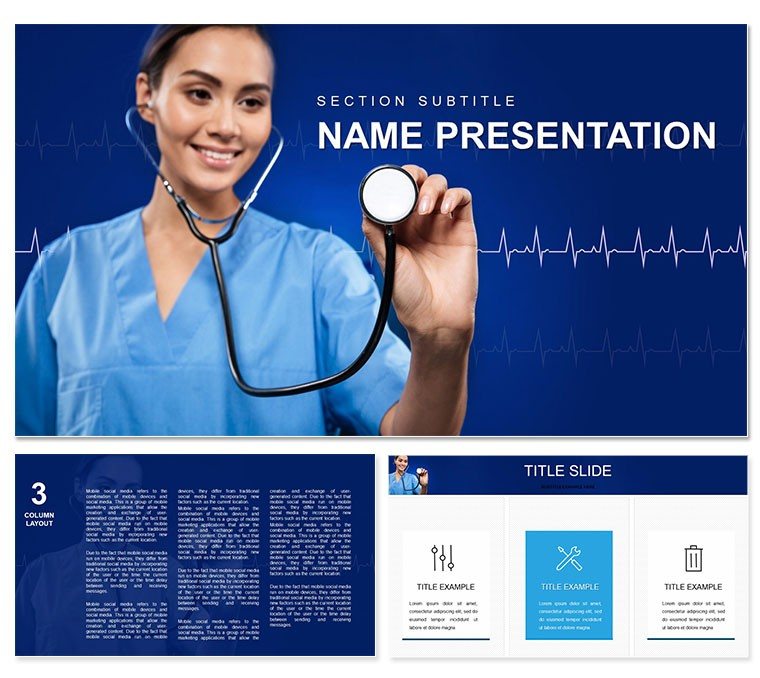 Doctor Medicine Keynote template - Themes