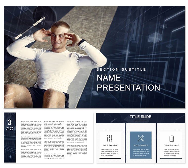 Exercise and Sports Keynote Template - Themes