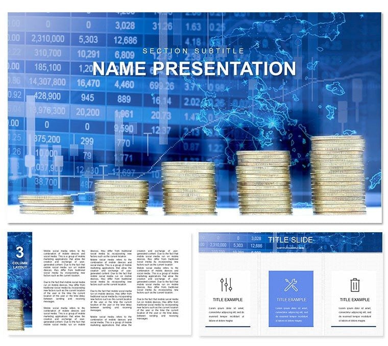 Economy Definition Business Keynote template