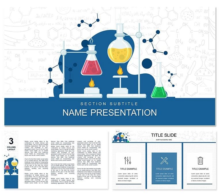 Chemical Definition and Meaning Keynote template
