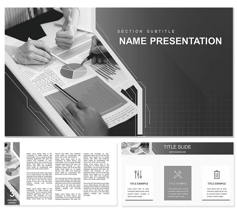 Business Investment Keynote Template Presentation