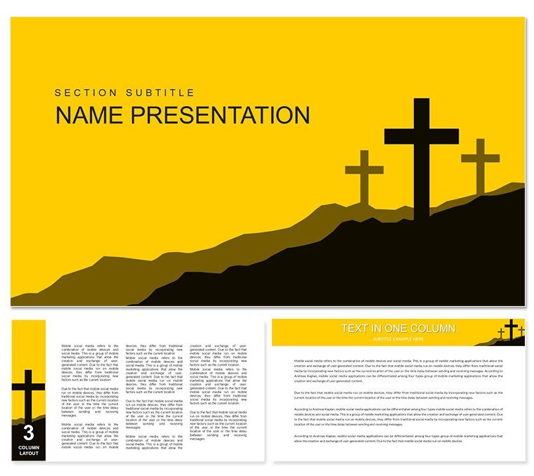 Religions of World Keynote template