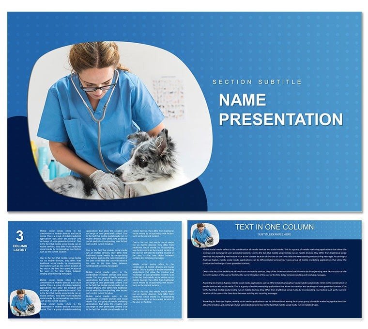 Animal Disease and Services Veterinary Clinics Keynote Template