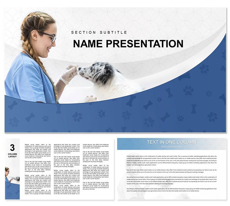 Veterinary Emergency Clinic Keynote Templates