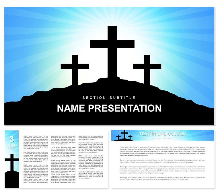Holy Cross Keynote templates