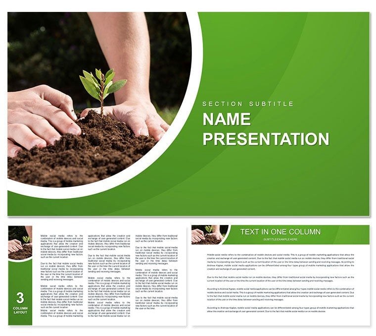 Ecobiology Plants Keynote template