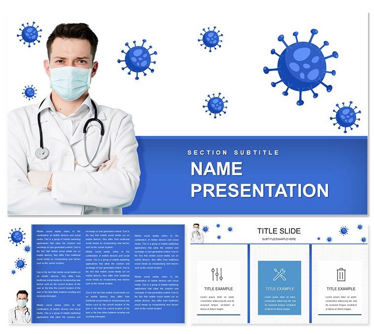 Viral Symptoms Relief: Keynote Template for Medical Presentations