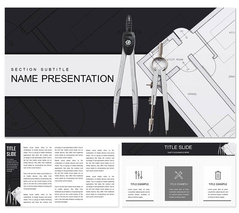 Architectural Thesis Keynote template
