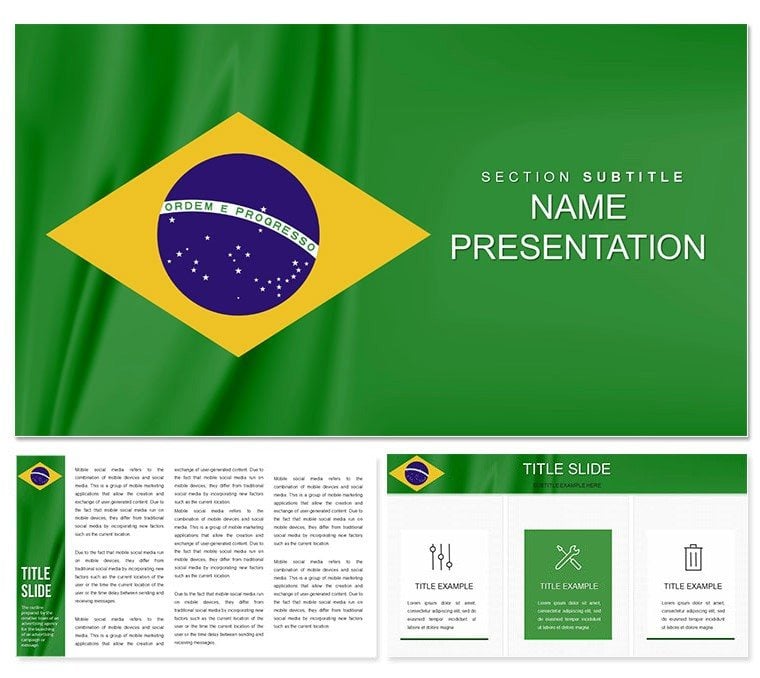 Brazil Keynote templates and themes