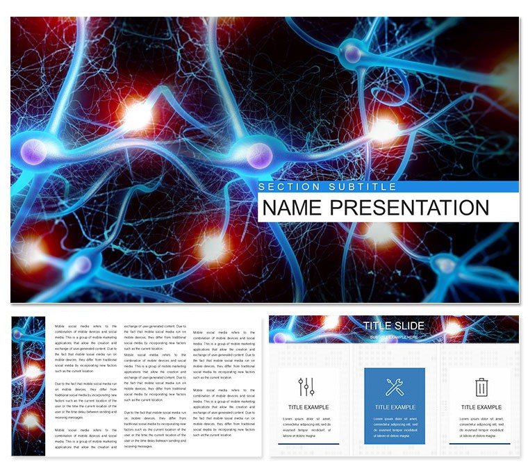Nervous System Anatomy and Physiology Keynote template