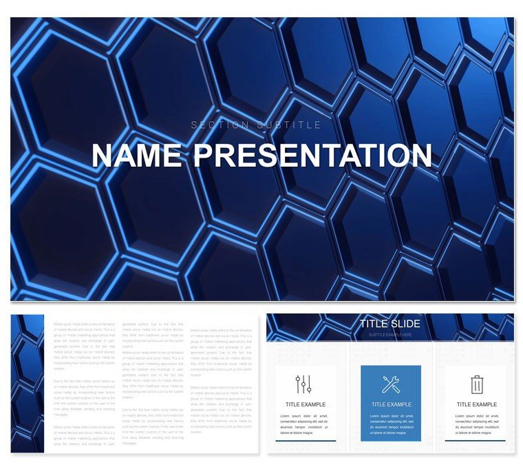 Miracle Keynote template and Themes
