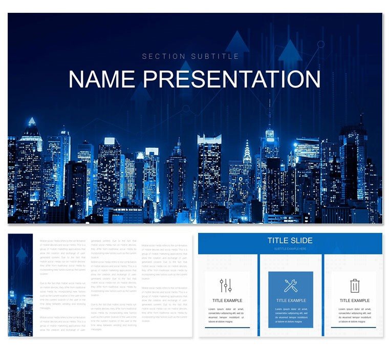 Urban Project Keynote Template for Presentations