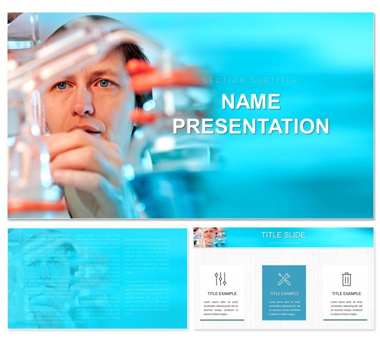 Research Lab Keynote themes and template