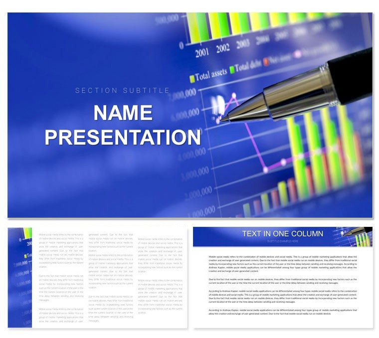Business Analysis Keynote presentation template