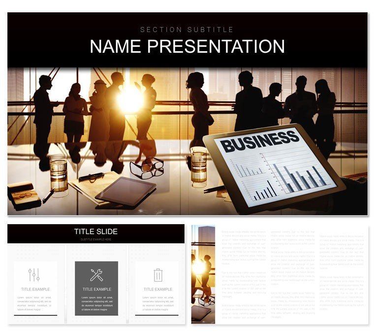 Zoom Conference Keynote Themes and template