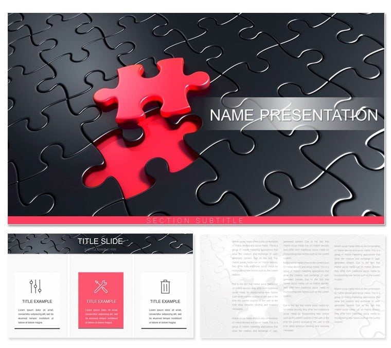 Creative ideas: how to invent and implement Keynote template presentation