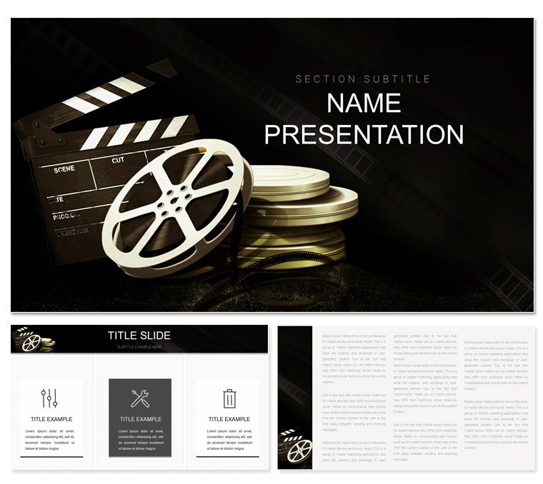 Software Movie Maker Keynote themes and template
