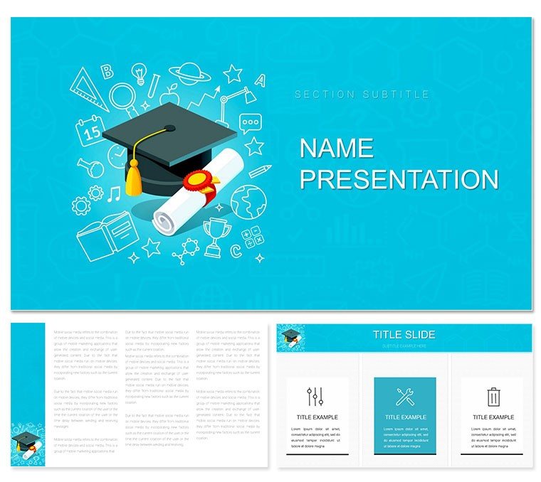 Higher and Secondary Education Keynote Presentation template