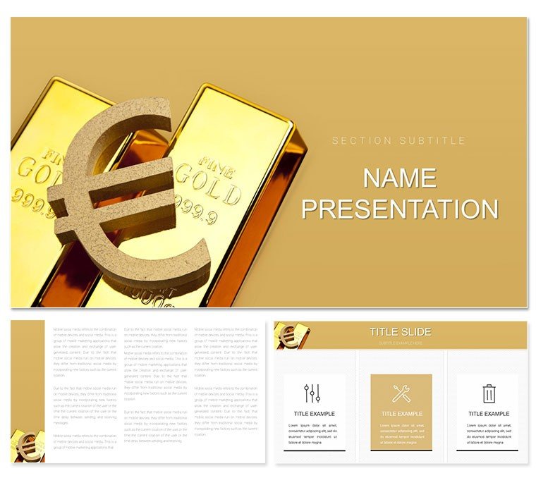 Economic and Finance Keynote Template for Presentation