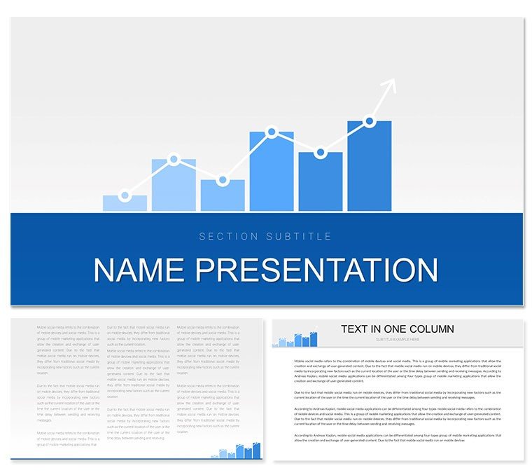 Audit Financial Statements Keynote template, Themes Presentation