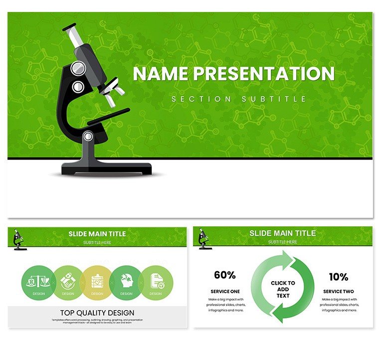 Chemistry Lessons template for Keynote Presentation