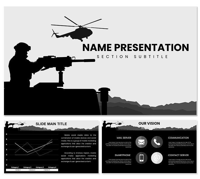 Ready for Battle: Military-Inspired Keynote Templates for Your Next Presentation
