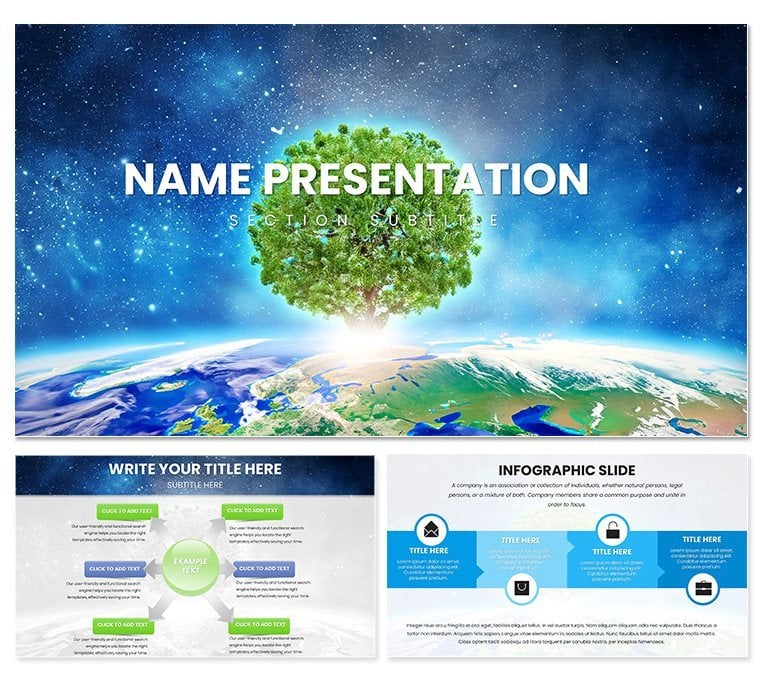 Understanding the Tree of Life with the Ecology: The Tree of the Planet Keynote Template