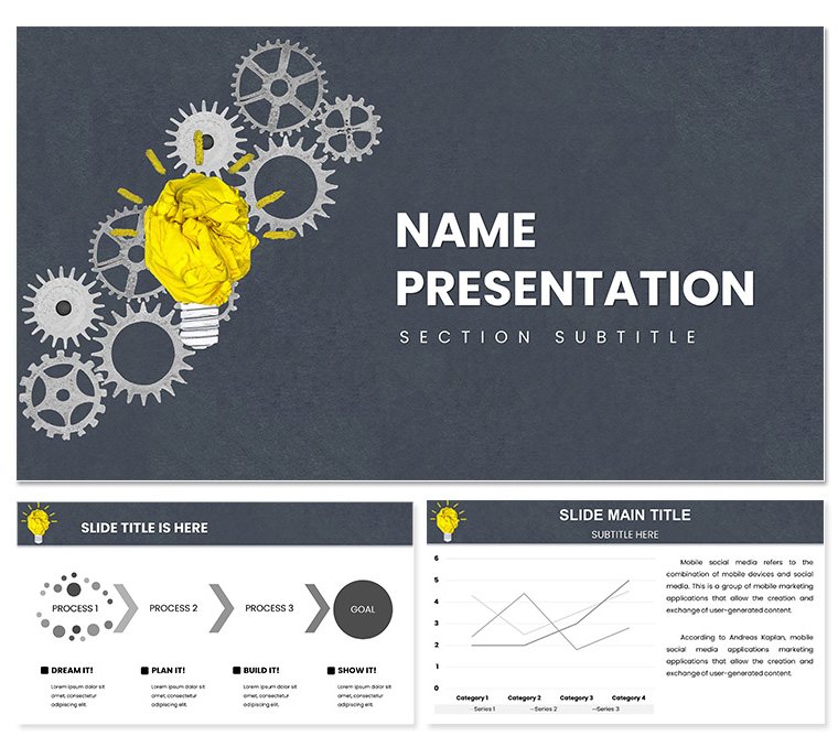 Marketing Keynote Template - Presentation Download
