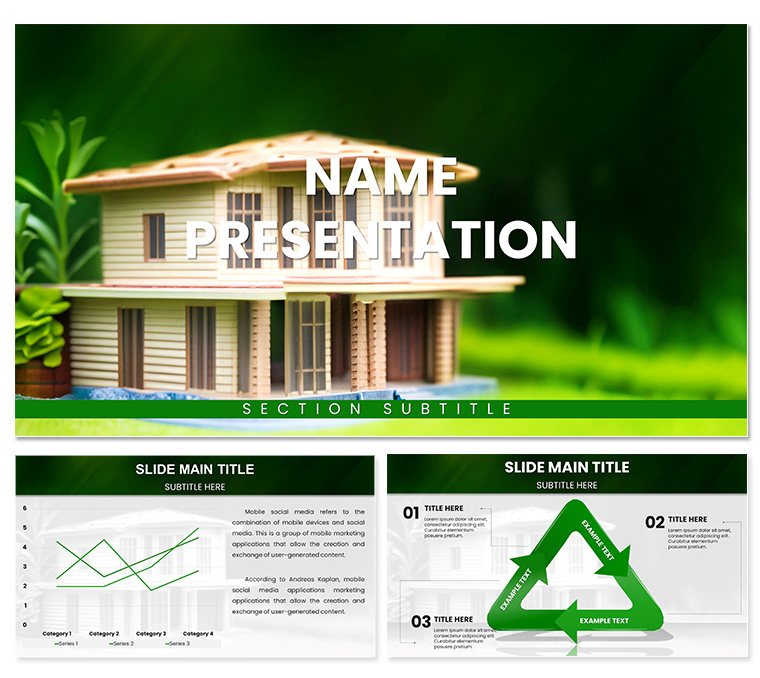Powerful House Rent and Sale Keynote Template - Themes Presentation