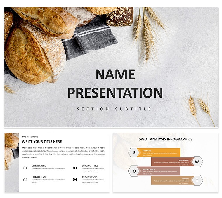 Baking Bread Keynote Template: Presentation