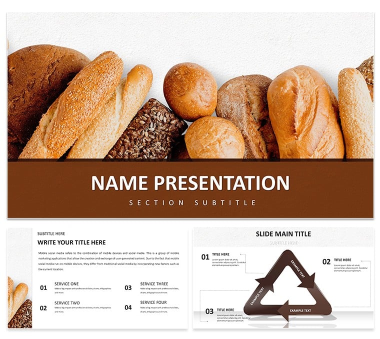 Bread and Bread Rolls Keynote Template: Presentation