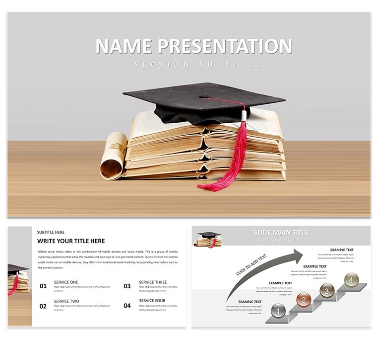 Academic Achievement Keynote Template: Education Presentation