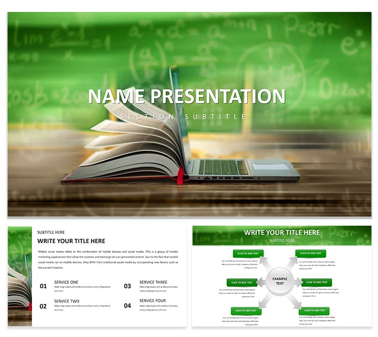 Educational Technologies Keynote Template - Download Presentation