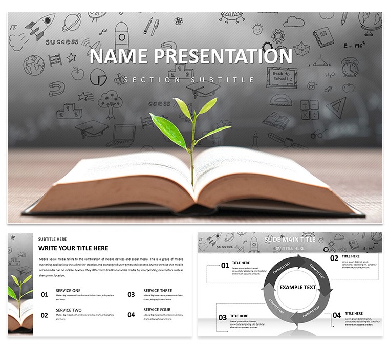 Science Life Keynote Template: Education Presentation