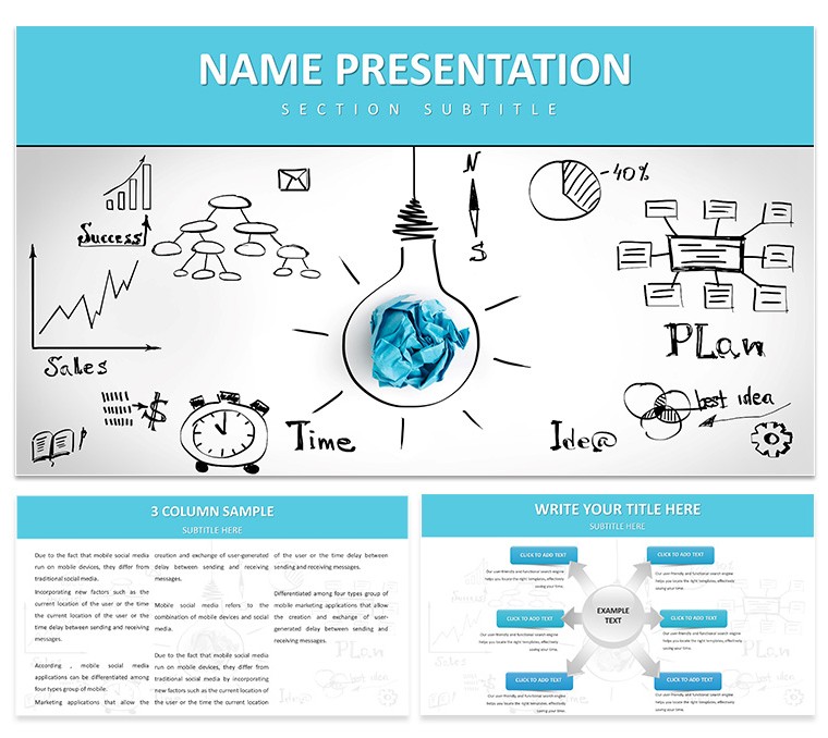 Creativity Innovation Keynote Template - Presentation