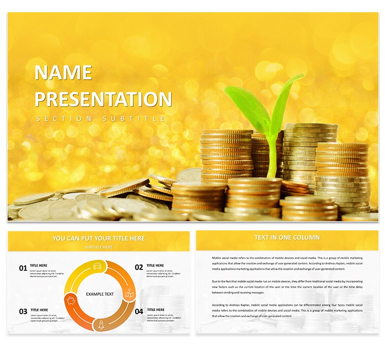 Cultivating Your Financial Future Keynote Presentation Template