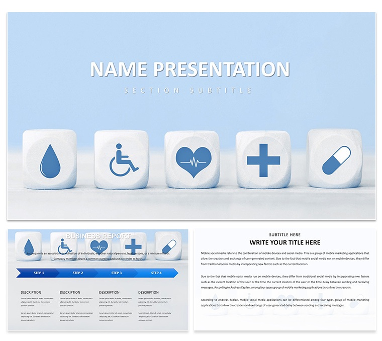 Healthcare Innovation Keynote Template for Presentation