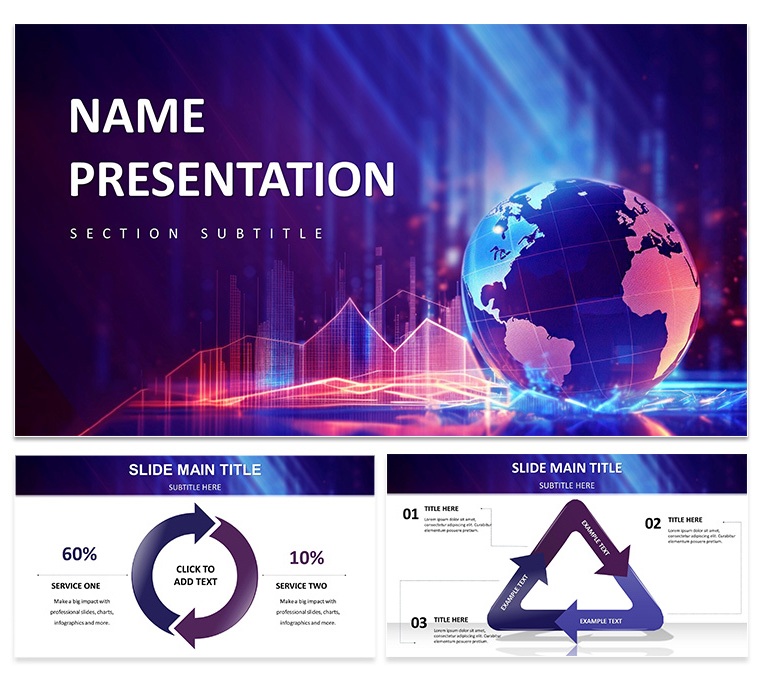 Global Impact: Data-Driven Keynote Template for Presentation