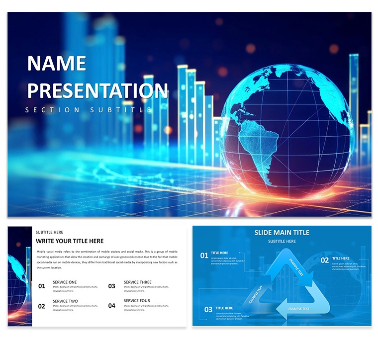 Global Innovation: Powering Venture Template for Keynote Presentation