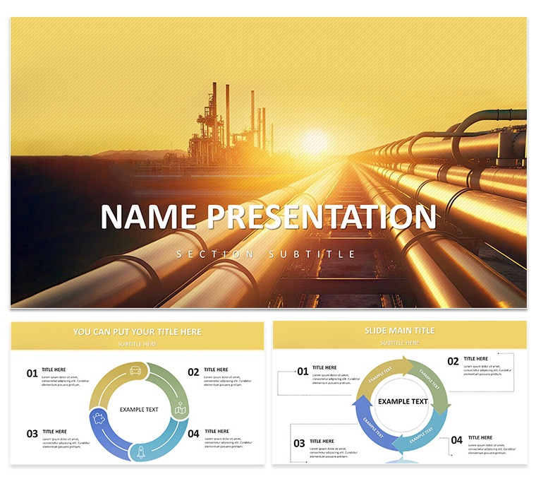 Versatile Industrial Keynote Template for Presentation