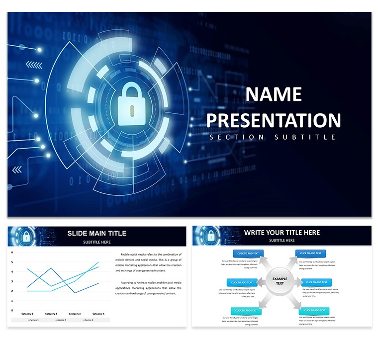 Cyber Security Template for Keynote Presentation