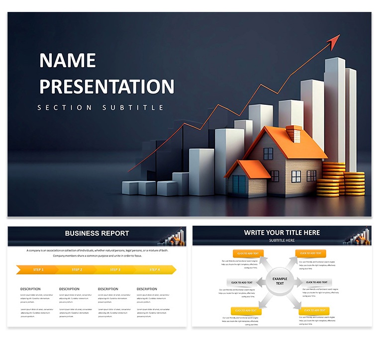 Real Estate and Finance Keynote Template - Download Presentation