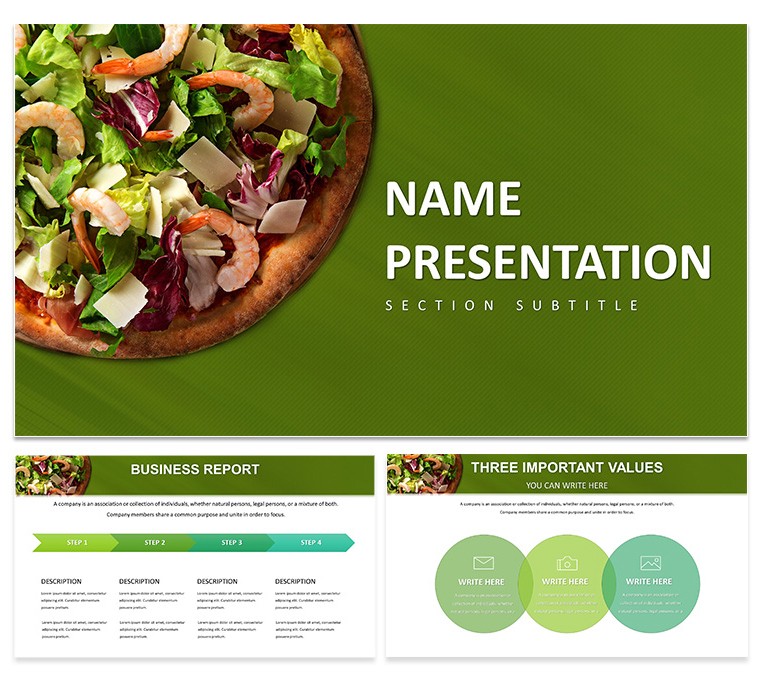 Pizza-Perfect Keynote Template - Download Presentation