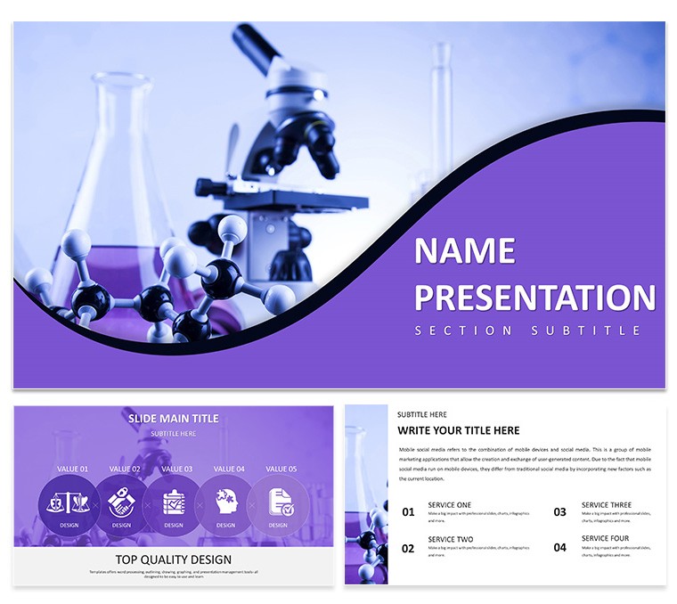 Lab Innovations Keynote Template: Download Presentation